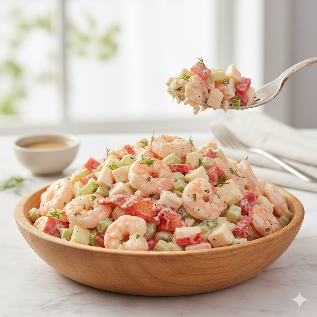 Creamy Seafood Salad