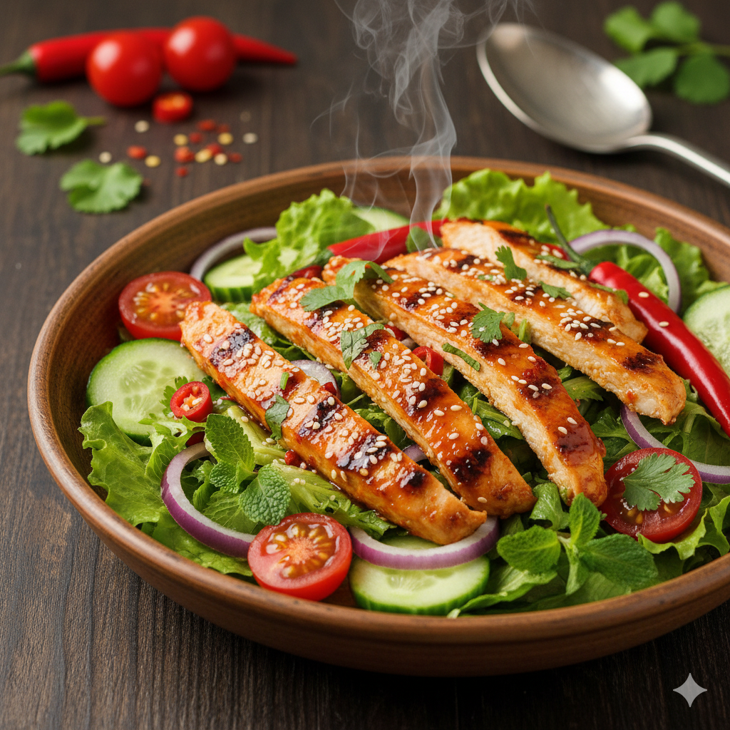 Spicy Chick Salad
