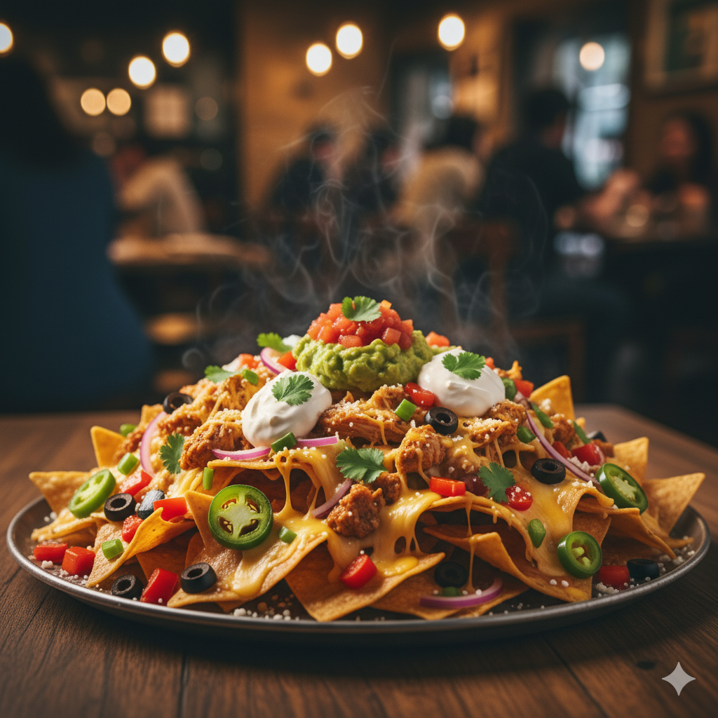 Mexican Chicken Nachos