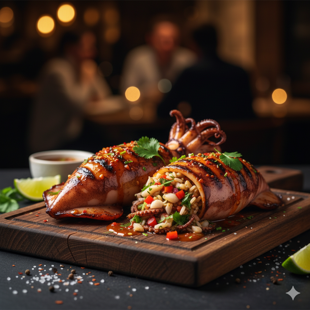 Stuffed Squid